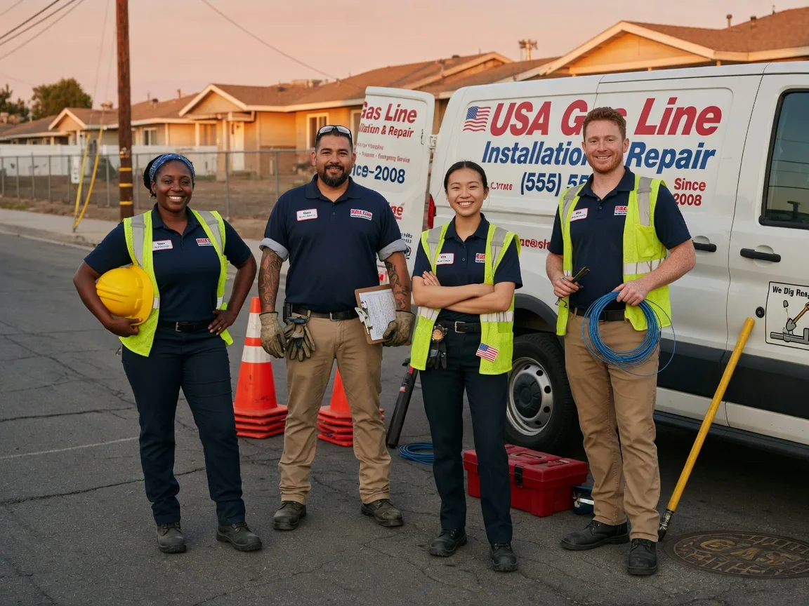 Gas Line Installation company in Colliers, WV